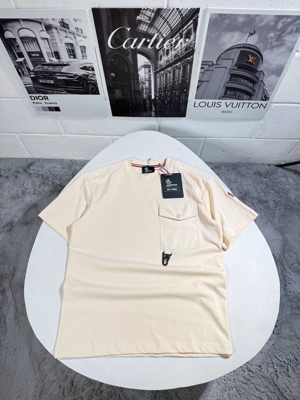 Moncler Grenoble Utility Pocket T-Shirt UK Reps AAA Quality