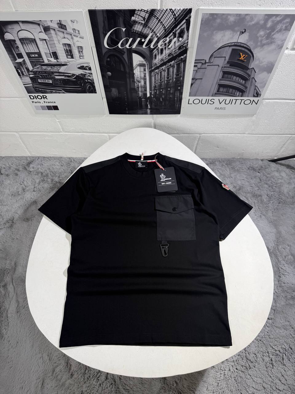 Moncler Grenoble Utility Pocket T-Shirt UK Reps AAA Quality