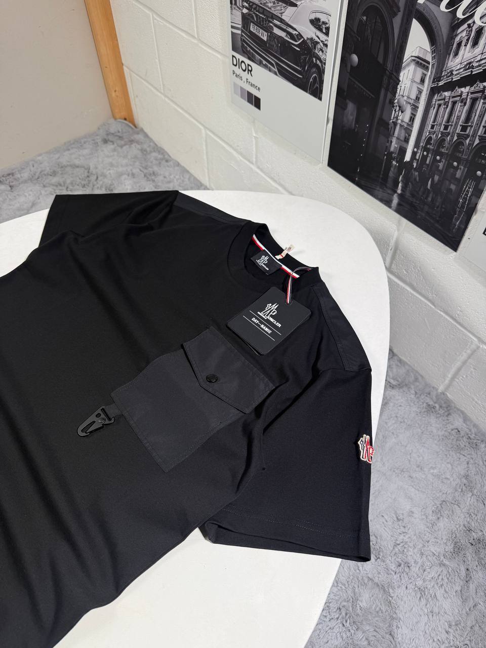 Moncler Grenoble Utility Pocket T-Shirt UK Reps AAA Quality