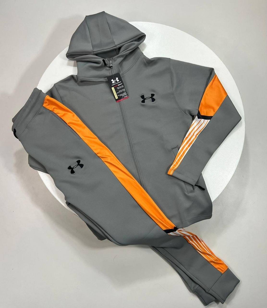 Under Armour Velociti Grey Tracksuit UK Reps AAA Quality
