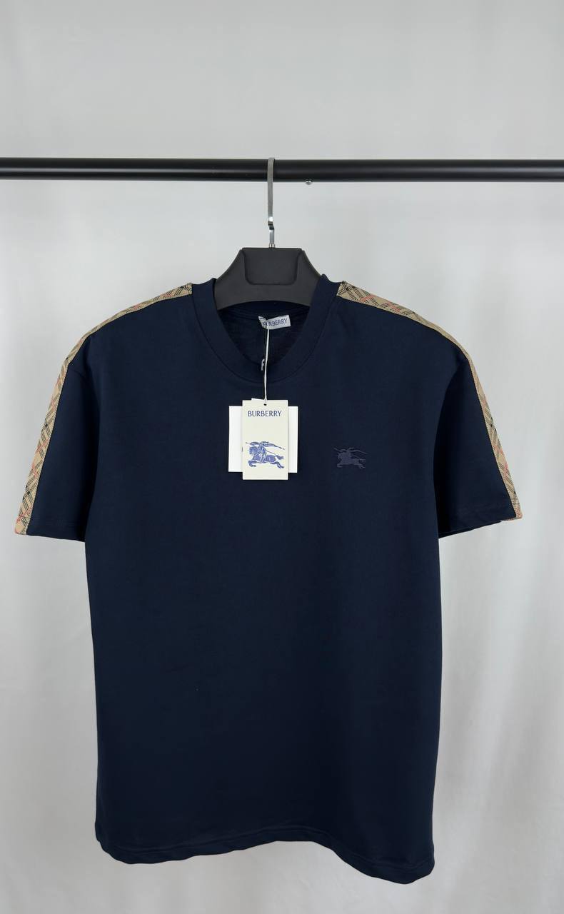 Burberry Check Tape T-Shirt UK Reps AAA Quality