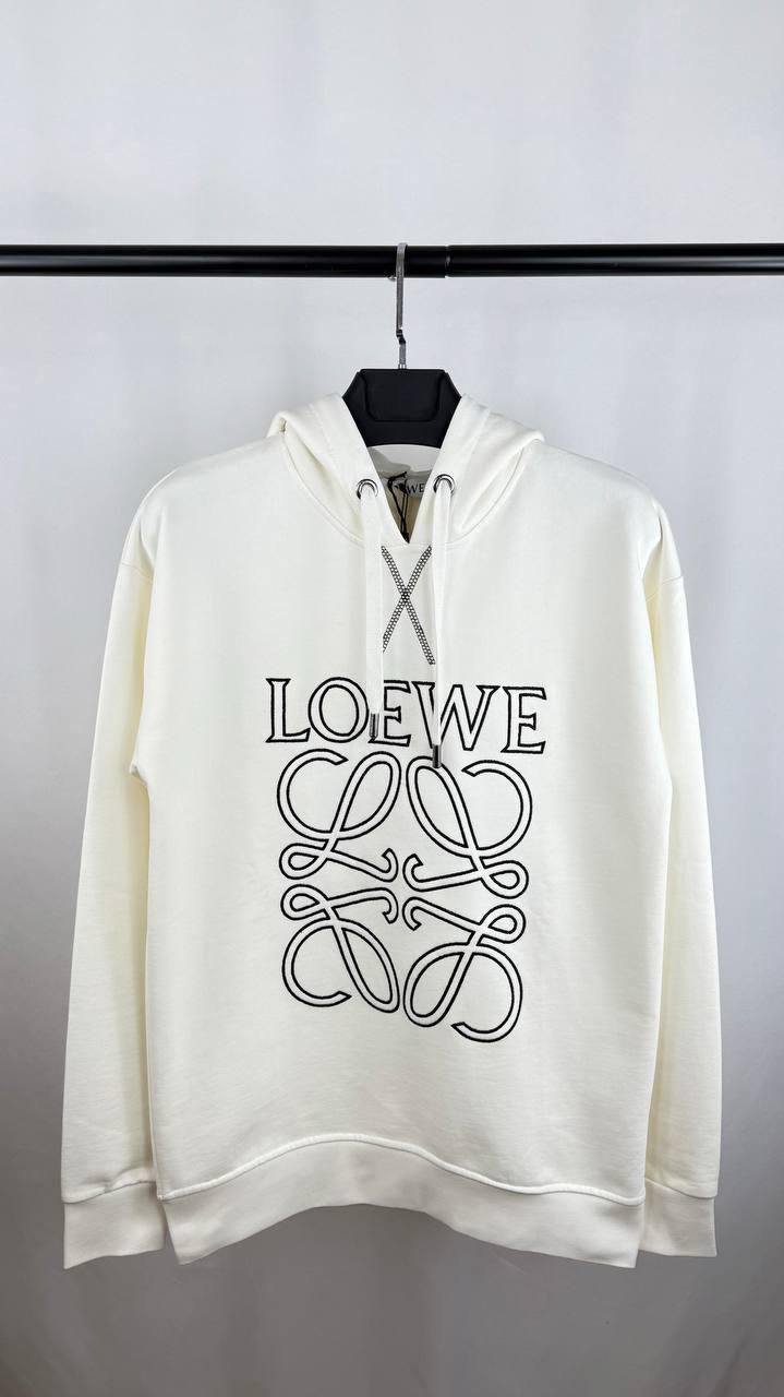 Loewe Anagram Embroidered Hoodie UK Reps AAA Quality