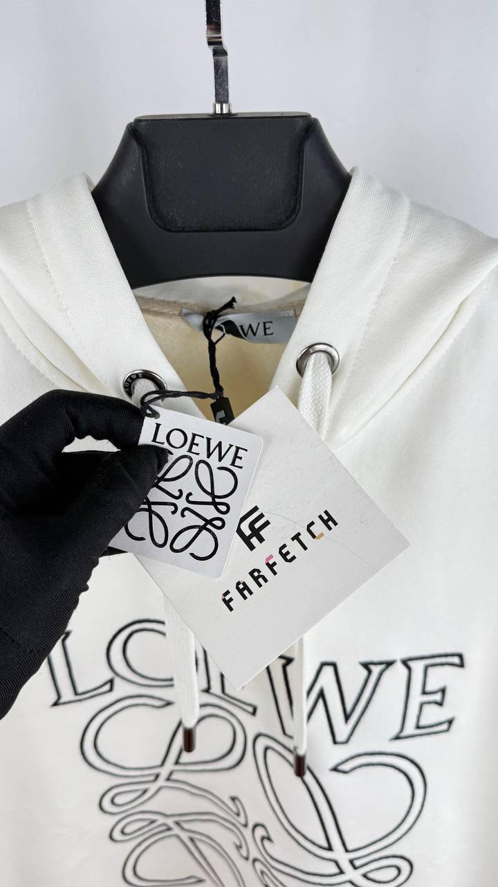 Loewe Anagram Embroidered Hoodie UK Reps AAA Quality