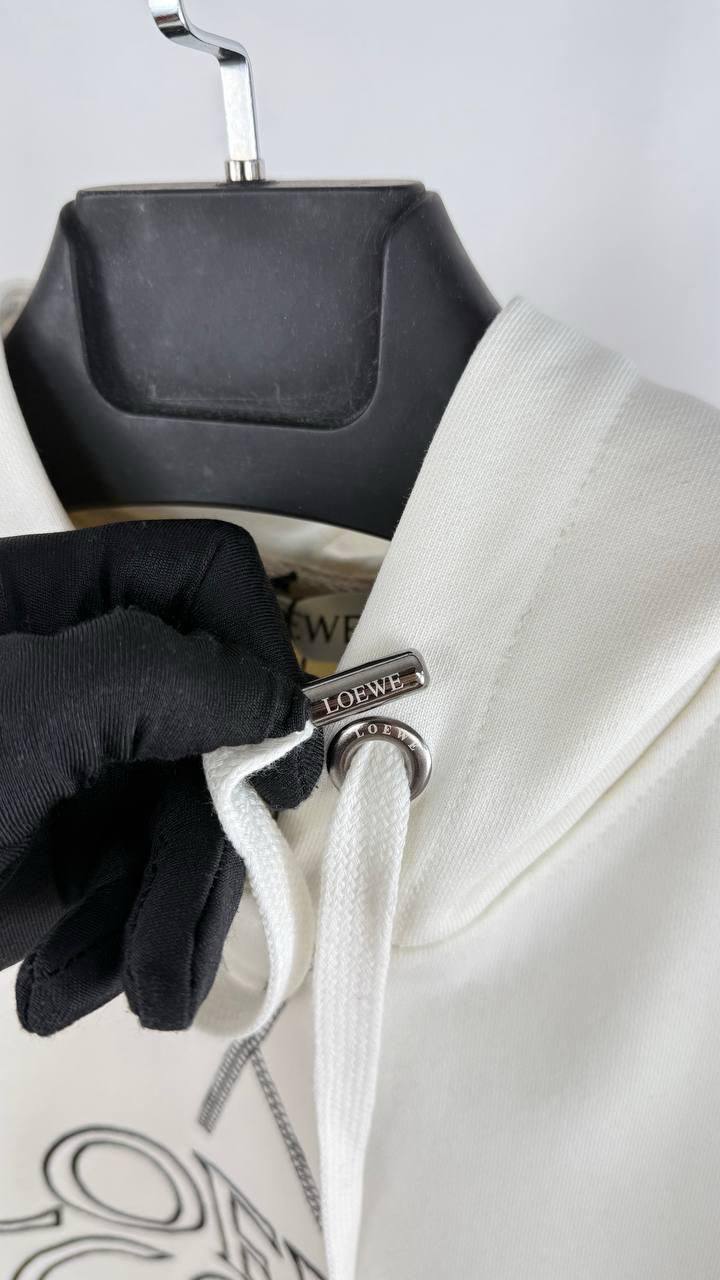 Loewe Anagram Embroidered Hoodie UK Reps AAA Quality