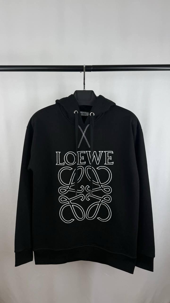 Loewe Anagram Embroidered Hoodie UK Reps AAA Quality