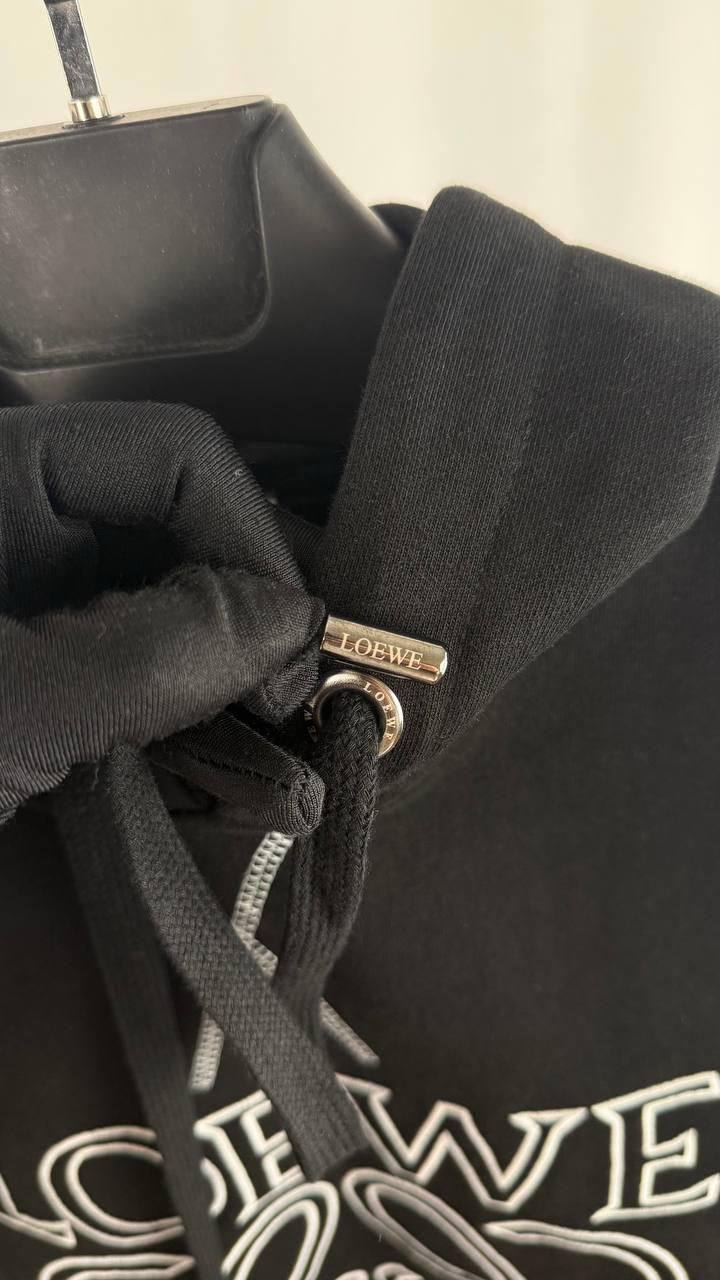 Loewe Anagram Embroidered Hoodie UK Reps AAA Quality