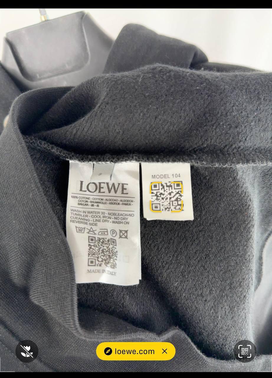 Loewe Anagram Embroidered Hoodie UK Reps AAA Quality