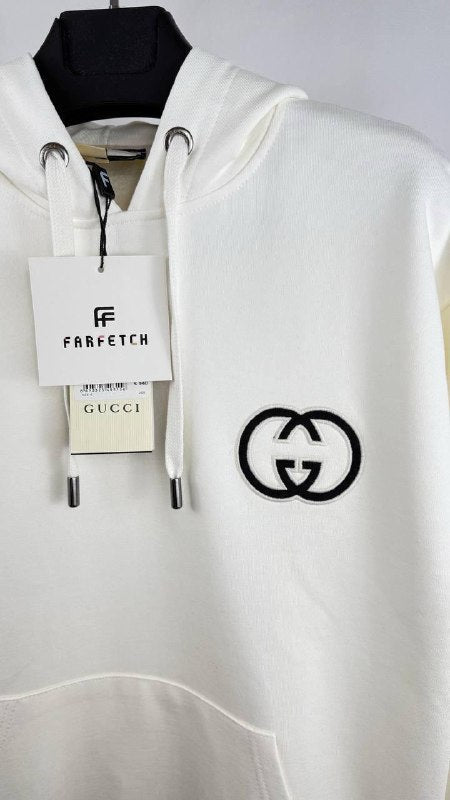 Gucci Cotton Jersey Hooded Sweatshirt UK Reps AAA Quality