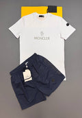 Moncler Men's Luxury Tee and Swim Shorts Summer Set AAA Quality Reps UK