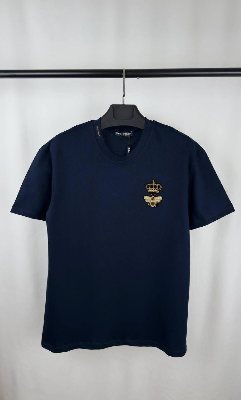 Dolce & Gabbana Cotton T-shirt with Embroidery UK Reps AAA Quality