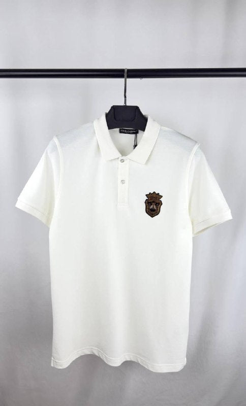 Dolce & Gabbana Cotton T-shirt with Embroidery UK Reps AAA Quality