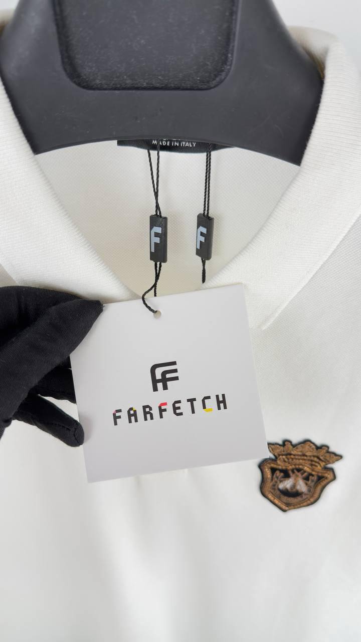 Dolce & Gabbana Cotton T-shirt with Embroidery UK Reps AAA Quality