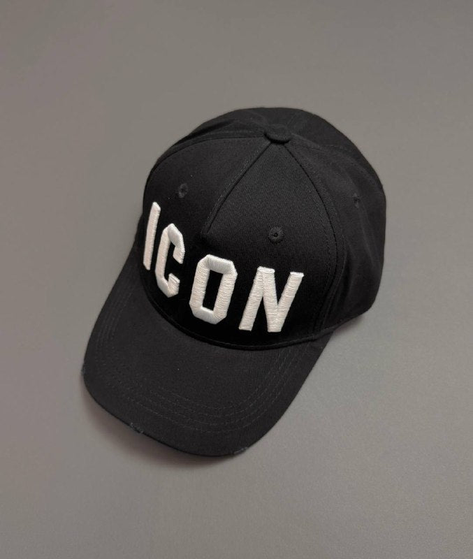 Dsquared2 ICON Men's Luxury Embroidered Black Baseball Cap Collection AAA Quality Reps UK