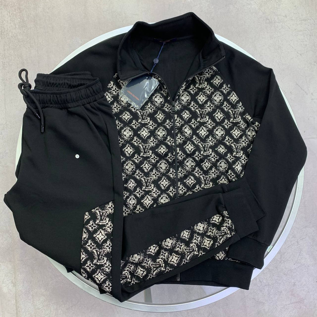 Louis Vuitton Technical Cotton Zipped Tracksuit UK Reps AAA Quality