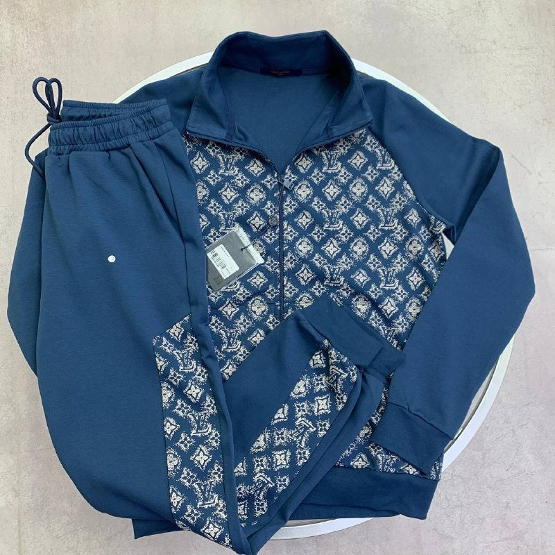 Louis Vuitton Technical Cotton Zipped Tracksuit UK Reps AAA Quality