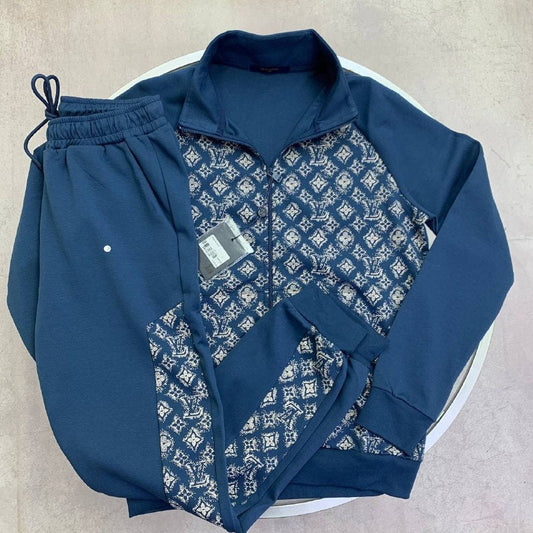 Louis Vuitton Technical Cotton Zipped Tracksuit UK Reps AAA Quality