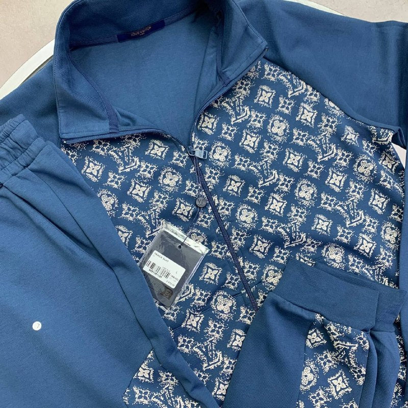 Louis Vuitton Technical Cotton Zipped Tracksuit UK Reps AAA Quality