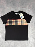 Burberry Vintage Check Panelled Cotton T-Shirt UK Reps AAA Quality