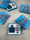 Versace Eros Watch & Perfume Gift Set UK Reps AAA Quality