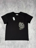 Stone Island Organic Cotton Graphic Logo T-Shirt UK Reps AAA Quality