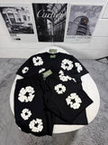 Denim Tears "The Cotton Wreath" Puff Print T-Shirt & Shorts Set UK Reps AAA Quality