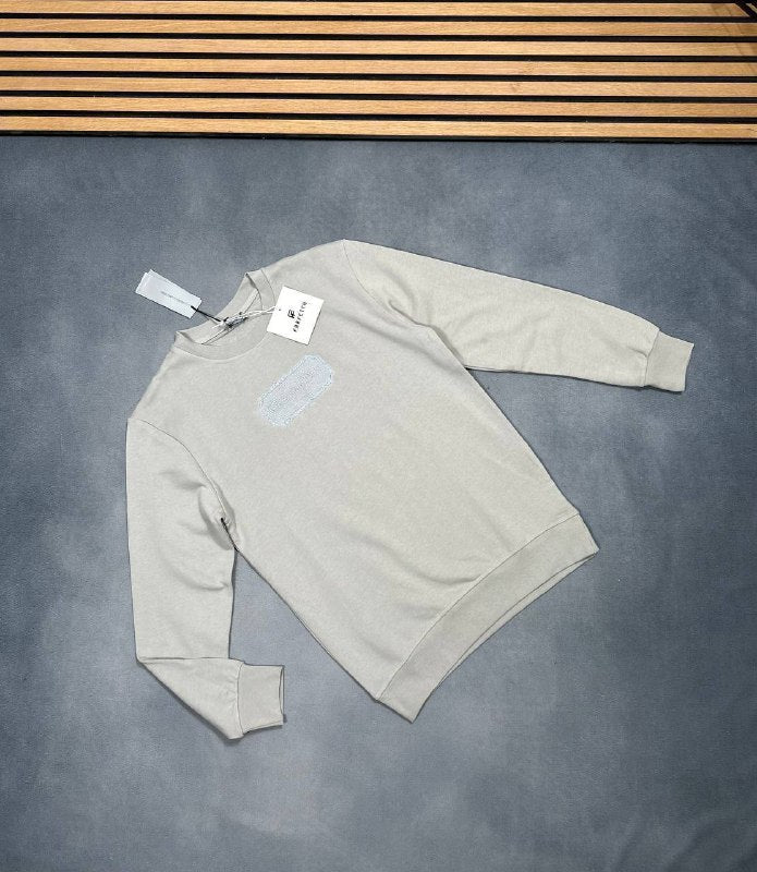 Dior Men's Luxury Embroidered Frame Crewneck Jumpers AAA Quality Reps UK