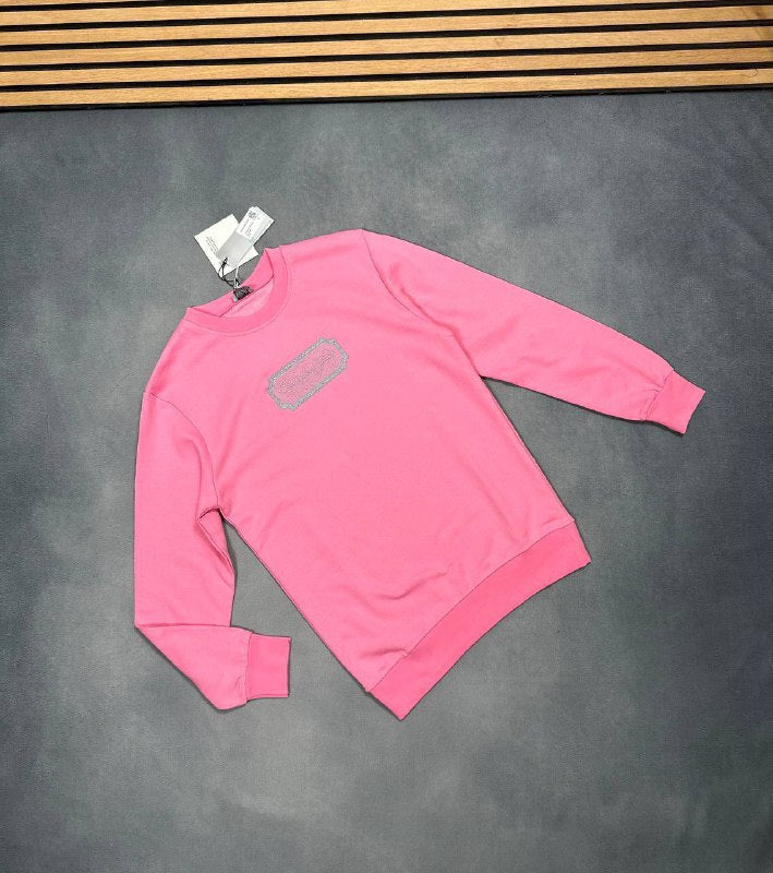 Dior Men's Luxury Embroidered Frame Crewneck Jumpers AAA Quality Reps UK