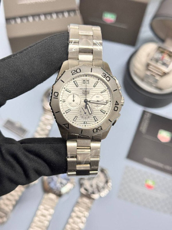 TAG Heuer Aquaracer Grand Date Men's Luxury Chronograph Watch AAA Quality Reps UK
