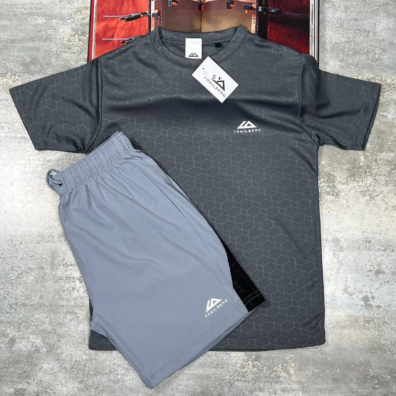 Trailberg Cloud Rapid Dash Seamless T-Shirt & Shorts Set UK Reps AAA Quality