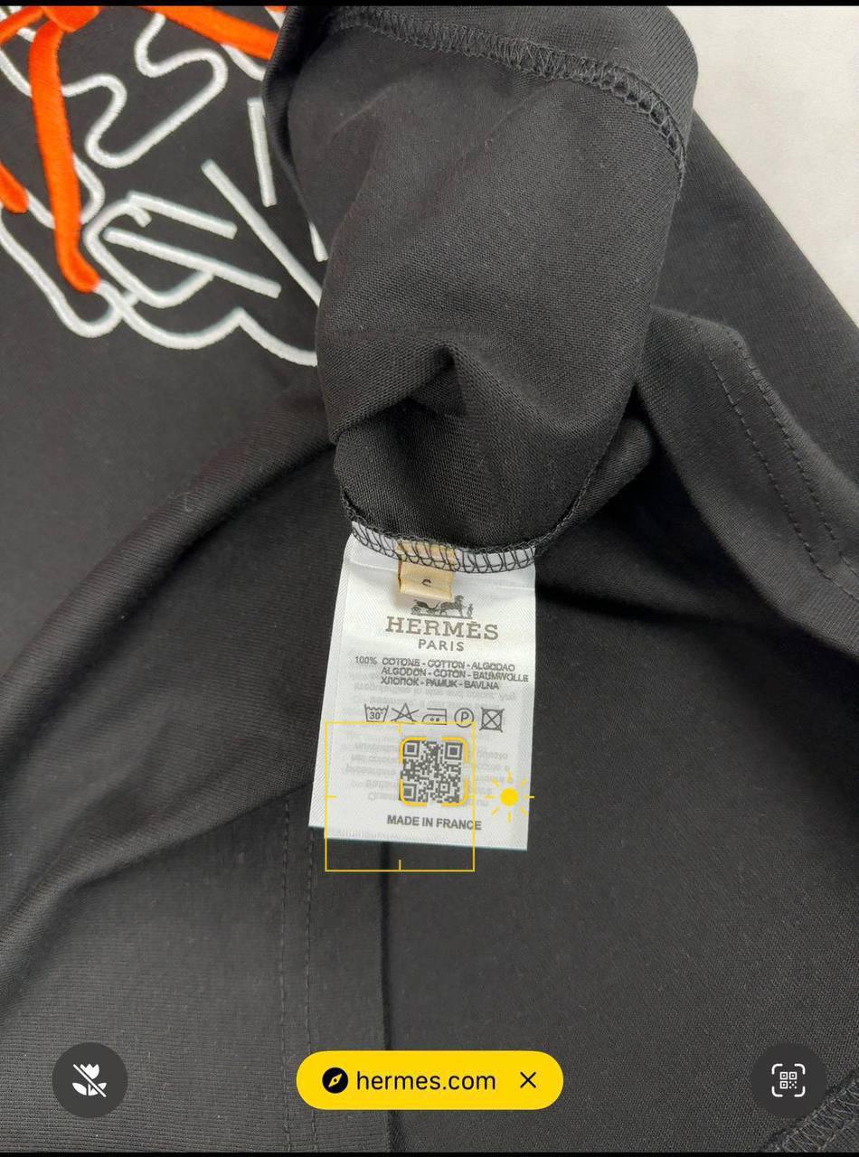 Hermès Horse Head Graphic T-Shirt UK Reps AAA Quality