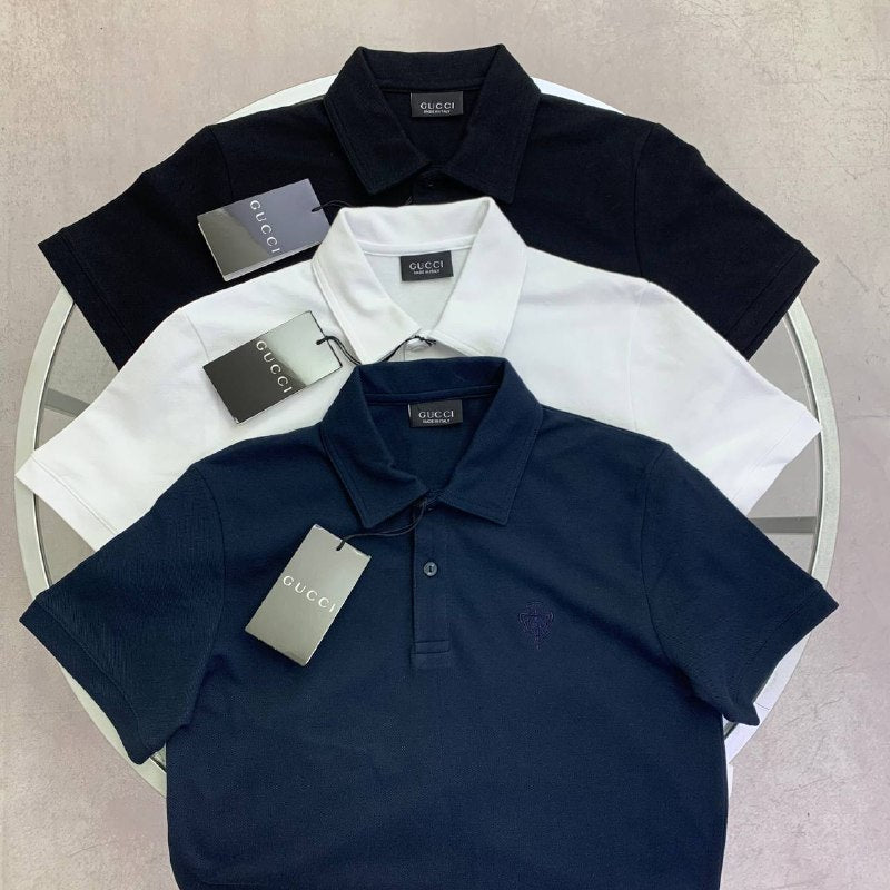 Gucci Cotton Piquet Polo Shirts UK Reps AAA Quality