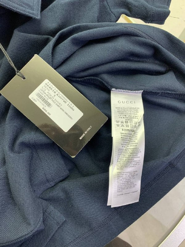 Gucci Cotton Piquet Polo Shirts UK Reps AAA Quality