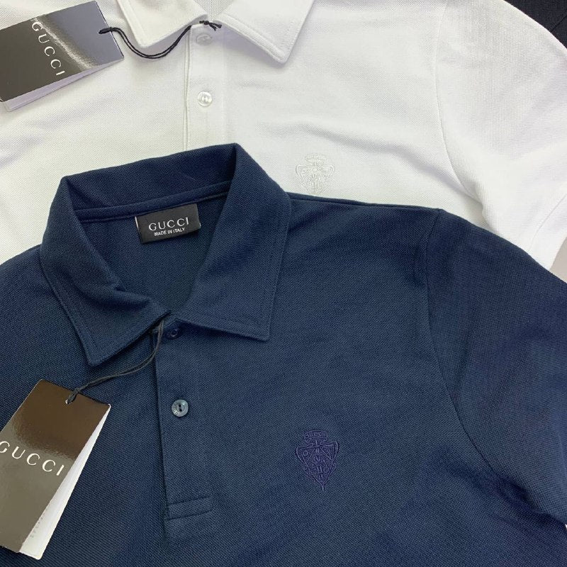Gucci Cotton Piquet Polo Shirts UK Reps AAA Quality