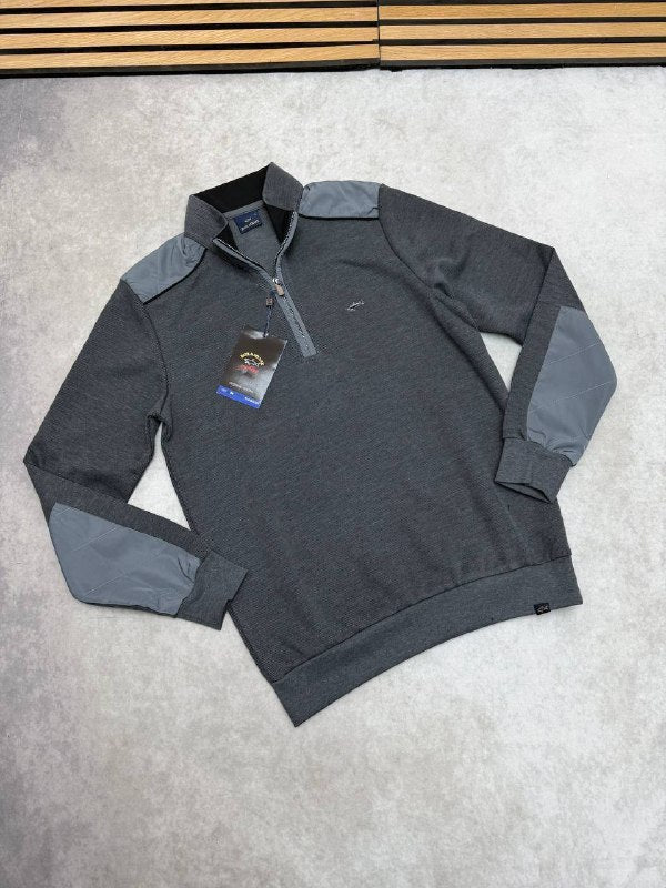 Paul & Shark Men's Knitted Quarter-Zip and Full-Zip Jumper AAA Quality Reps UK