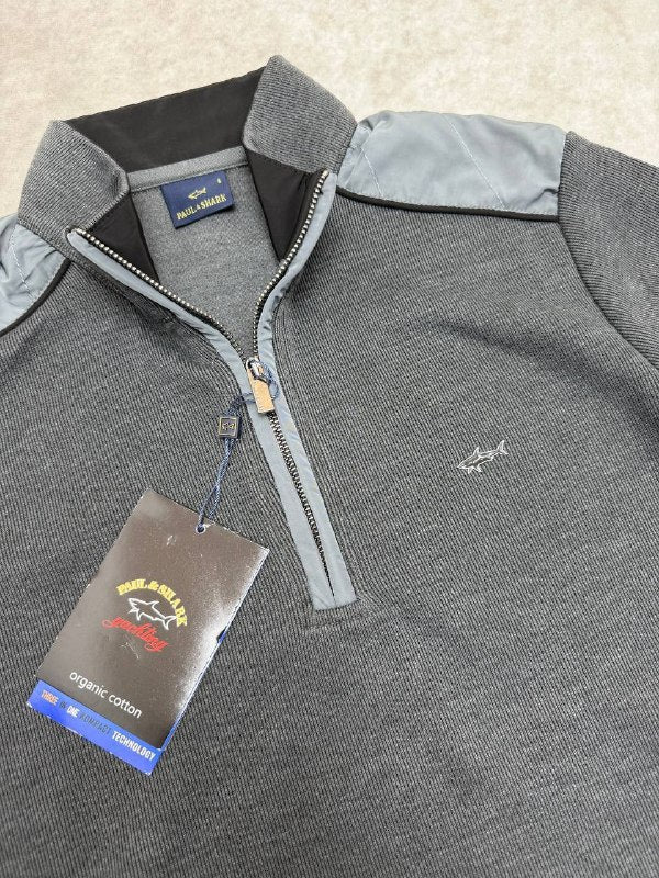 Paul & Shark Men's Knitted Quarter-Zip and Full-Zip Jumper AAA Quality Reps UK