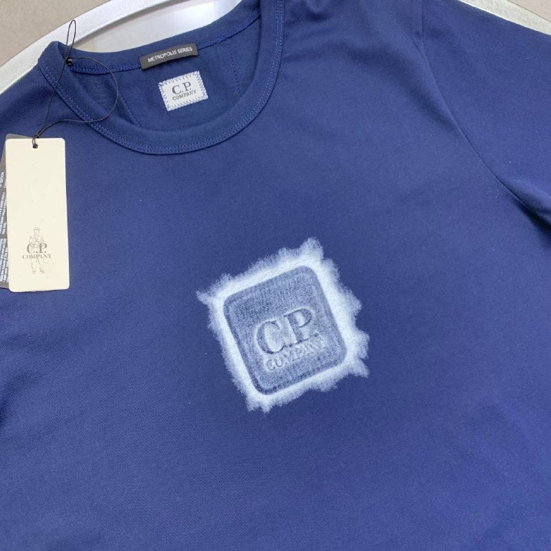 C.P. Company Metropolis Series Mercerized Jersey Graphic T-Shirt UK Reps AAA Quality