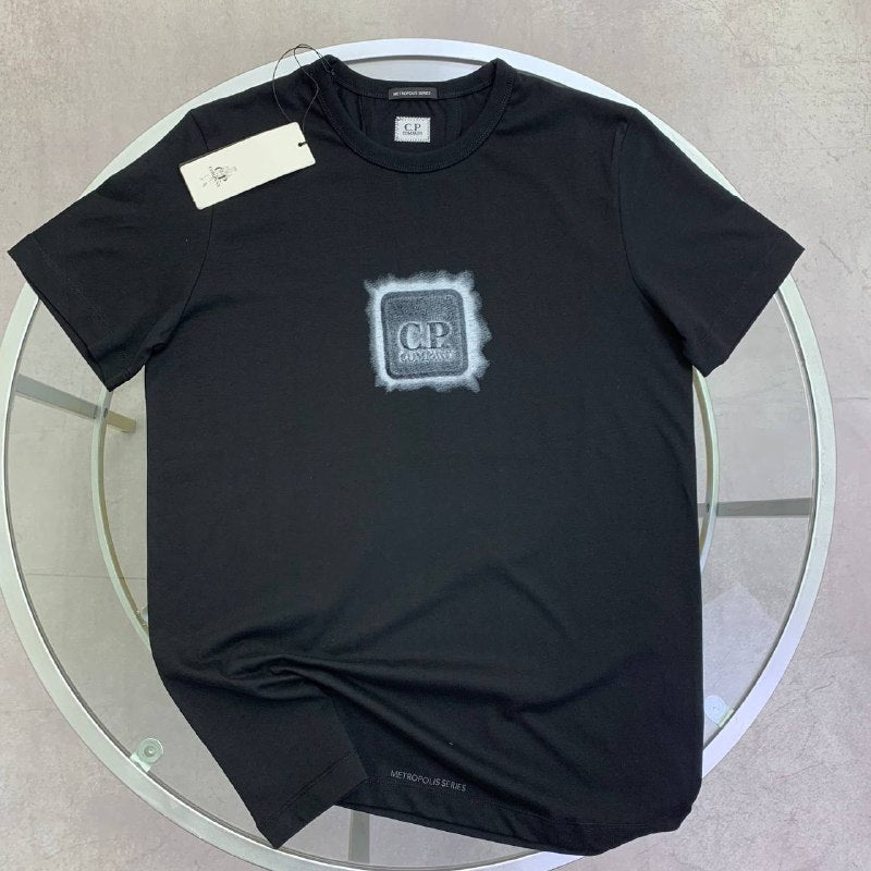 C.P. Company Metropolis Series Mercerized Jersey Graphic T-Shirt UK Reps AAA Quality
