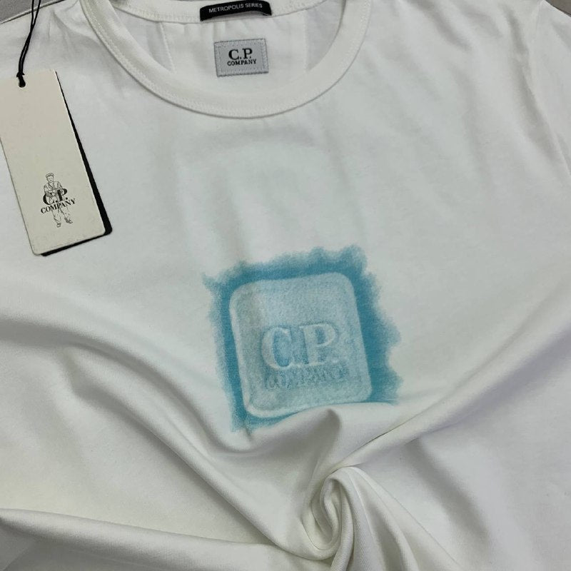 C.P. Company Metropolis Series Mercerized Jersey Graphic T-Shirt UK Reps AAA Quality