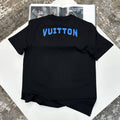 official Louis Vuitton Printed Signature T-Shirt UK Reps AAA Quality