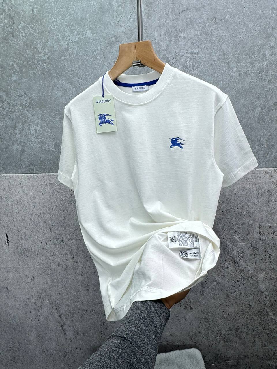 Burberry EKD Embroidered Cotton T-Shirt UK Reps AAA Quality