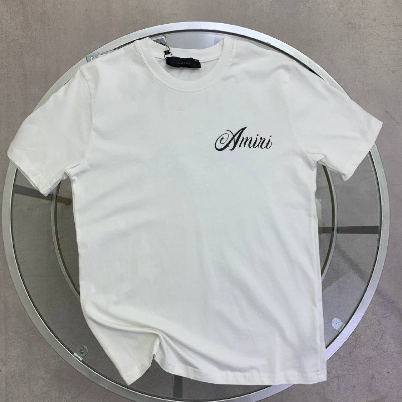 Amiri Men's Mountain Graphic Script Logo T-Shirt Collection AAA Quality Reps UK