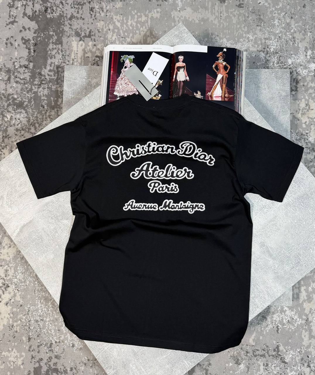 Christian Dior Men's Luxury Atelier Premium Cotton Pocket T-Shirts AAA Quality Reps UK