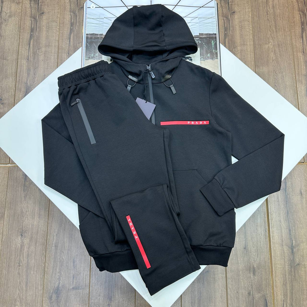 Prada Technical fabric Tracksuit Reps Uk AAA+ Quality