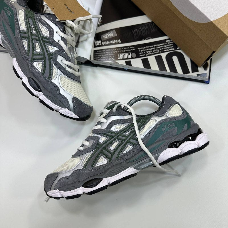 Asics Gel-NYC sneakers in a black and graphite colorway UK Reps AAA+ Quality