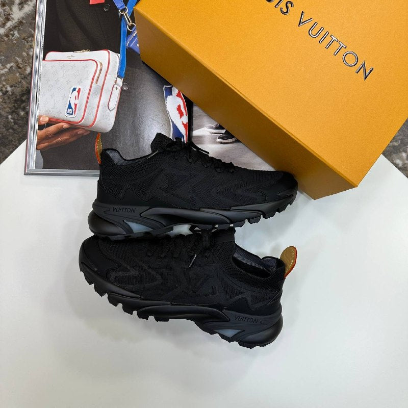 Louis Vuitton LV Runner Tatic Knit & Leather Trainers UK Reps AAA+ Quality