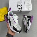 Nike Air Max 270 White Black Replica Shoes Fuchsia Purple Women's Trainers Sneakers Sale UK