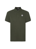 Moncler Logo Patch Cotton Piqué Polo Shirt - Deep Forest UK Reps AAA+ Quality