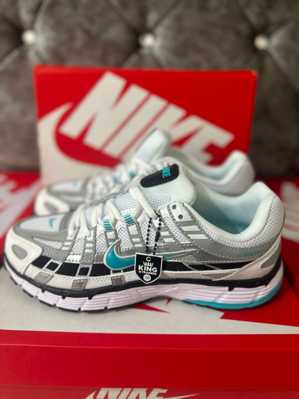 Nike P-6000 Dusty Cactus Mens Trainers UK Reps AAA Quality