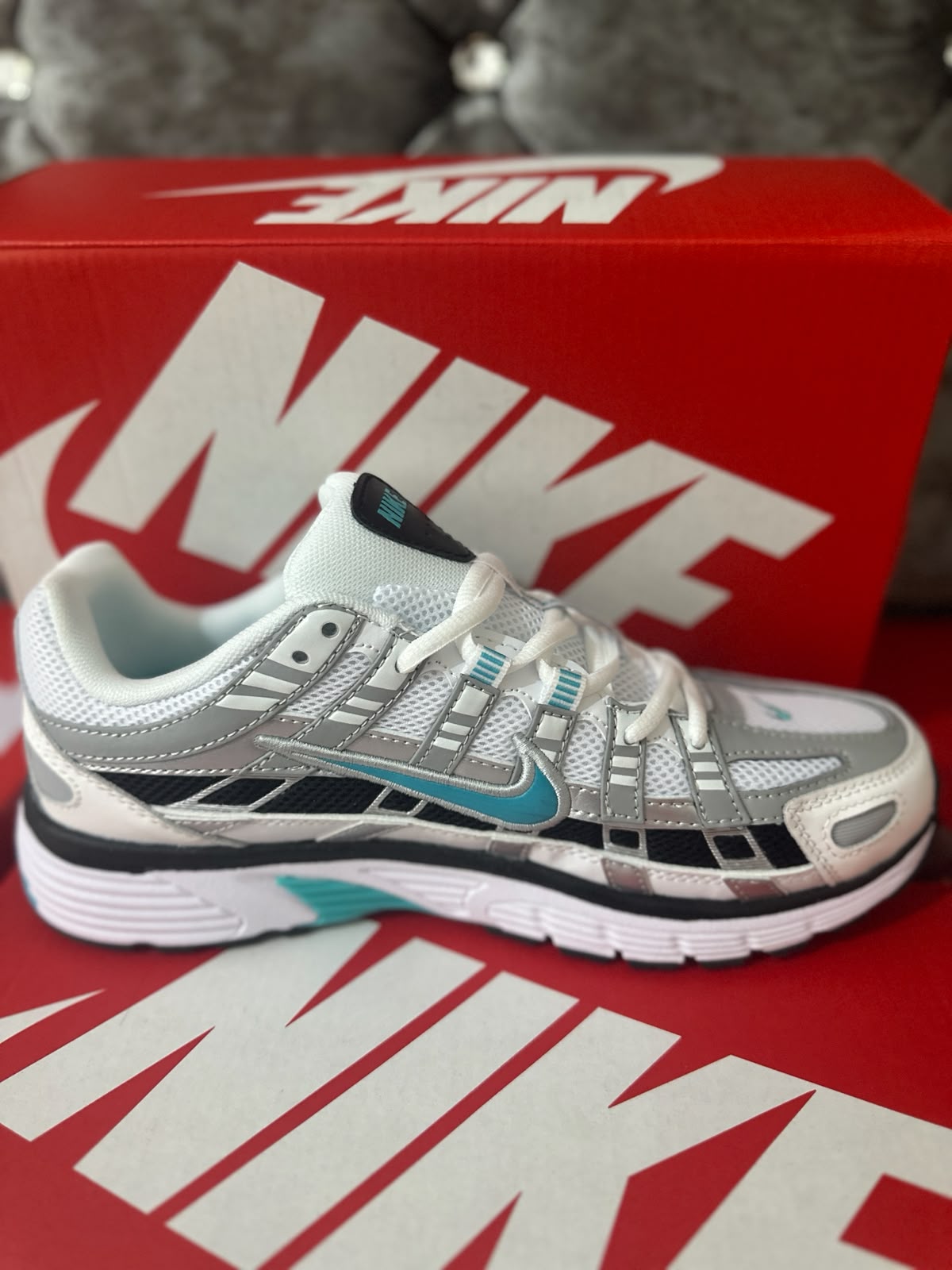 Nike P-6000 Dusty Cactus Mens Trainers UK Reps AAA Quality
