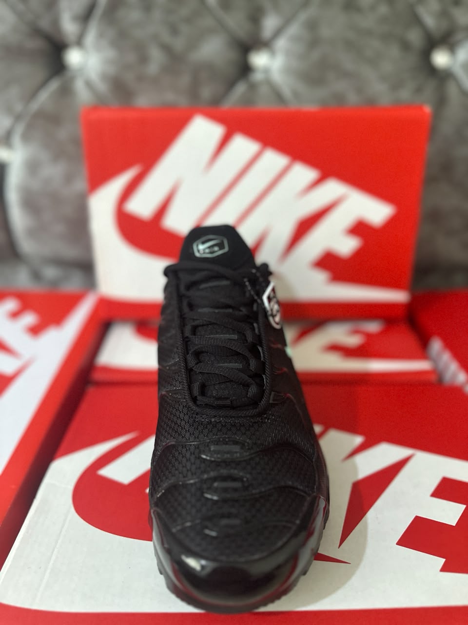Nike Air Max Plus Black Mint Green Mens Trainers UK Reps AAA Quality